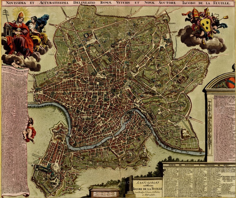 Rome on the Tiber & The Vatican - 1700 1700