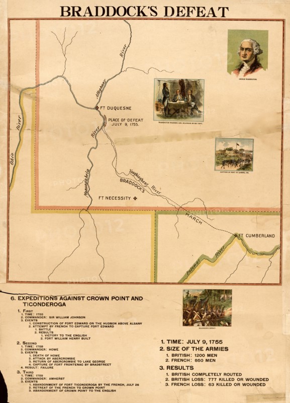 Braddock's Defeat(Getty Only) 1898