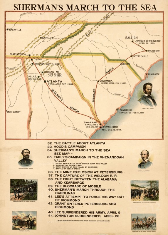 Sherman's March to the Sea 1898