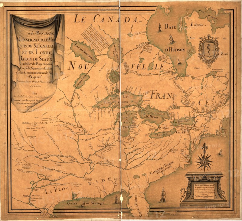 Canada & New France - 1685 1685