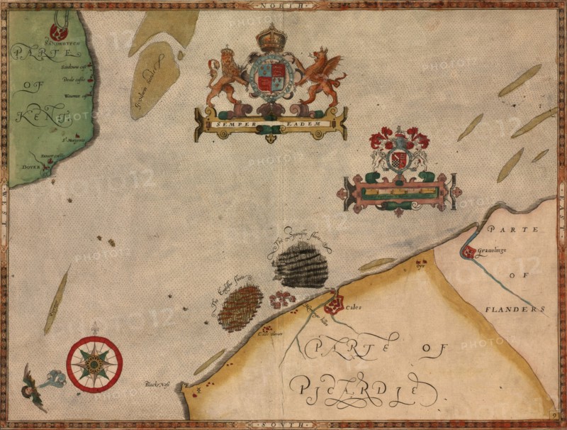 Spanish Expeditions to Invade England - 1597 1595