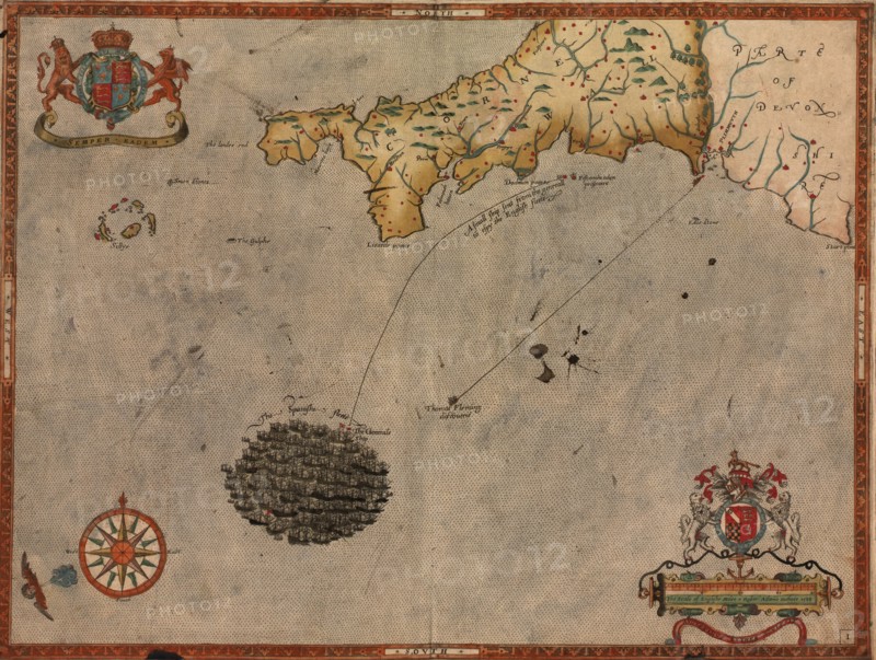 Spanish Expeditions to Invade England - 1600 1595