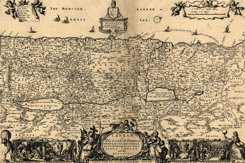Canaan, The Land of Promise - 1700 1700