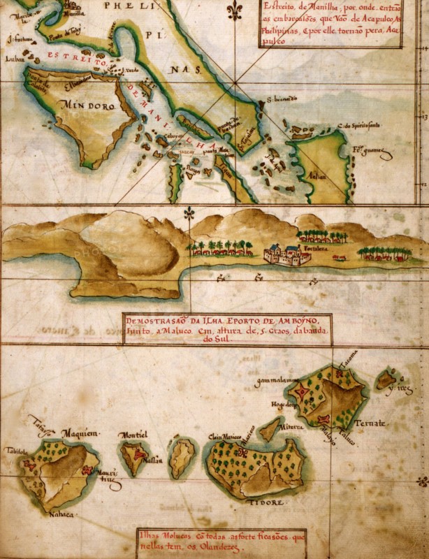Portuguese Map of the East Indies & Philippines - 1630 1630