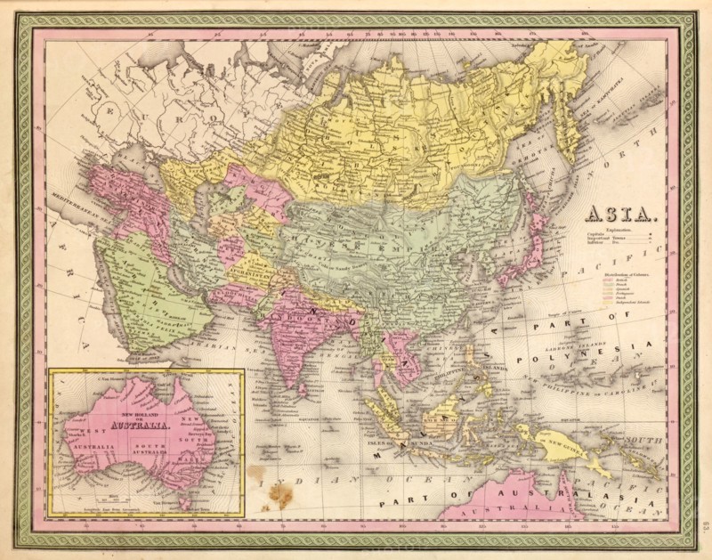 Asia - 1849