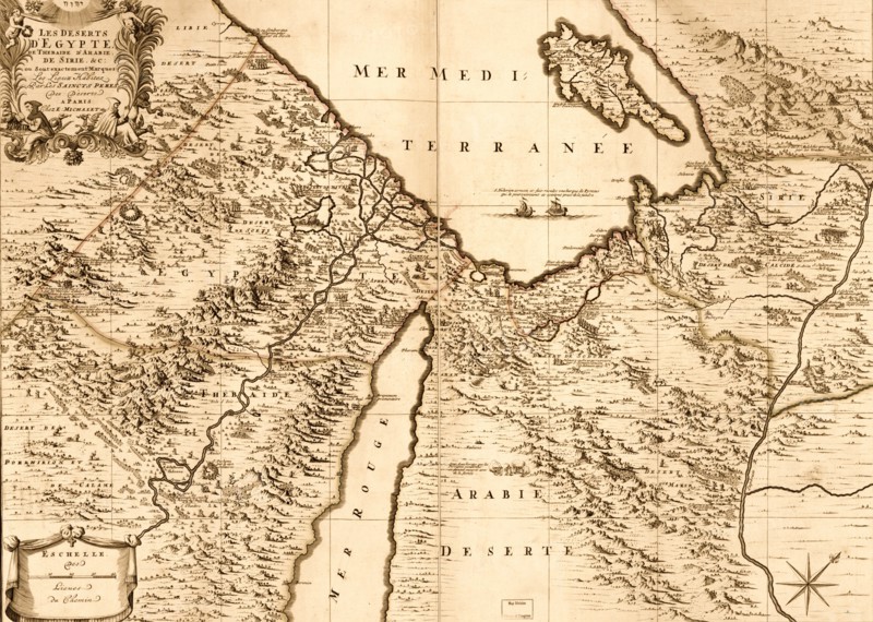 Deserts of Egypt 1693