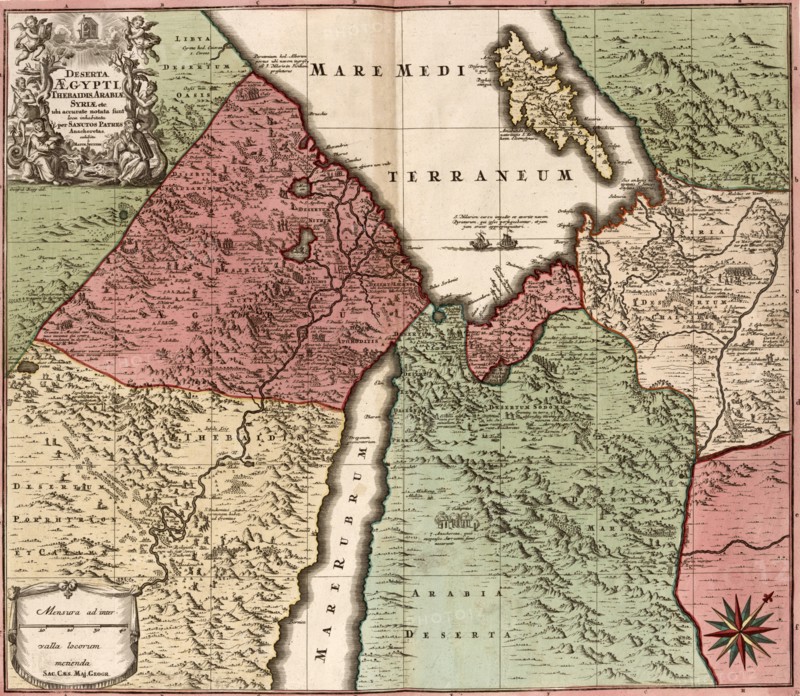 Egypt, Syria & Arabia - 1700's 1700's