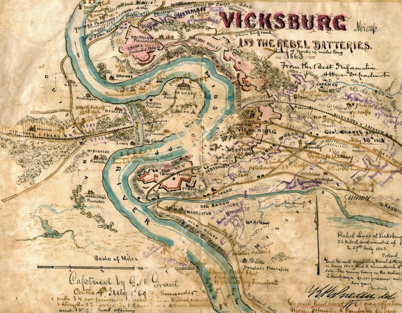 Vicksburg Defenses 1863
