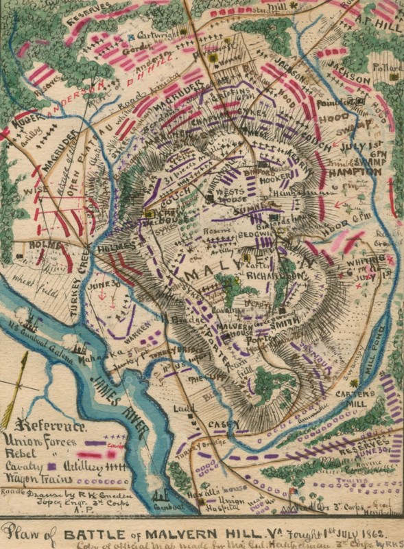 Seven Day's Battles, Malvern Hill 1862