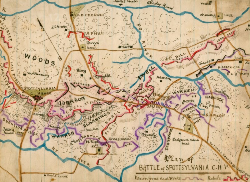 Battle of Spotsylvania Courthouse 1864
