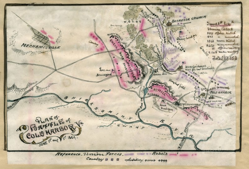 Battle of Cold Harbor, Va. : June 1st and 3rd 1864. 1864