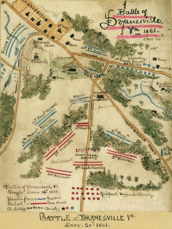 Battle of Dranesville, Va 1861