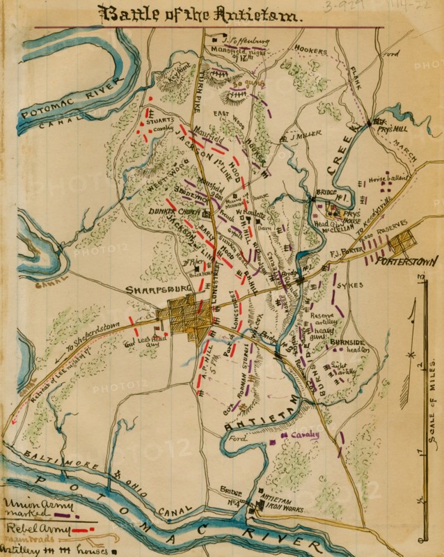 Battle of Sharpsburg, Antietam 1862