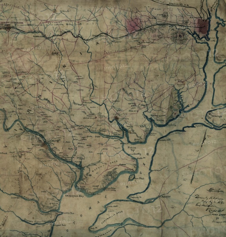 Potomac River, Va. : from Alexandria to below the Occoquan.
