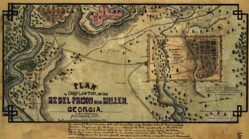 Camp Lawton, or the rebel prison 1864