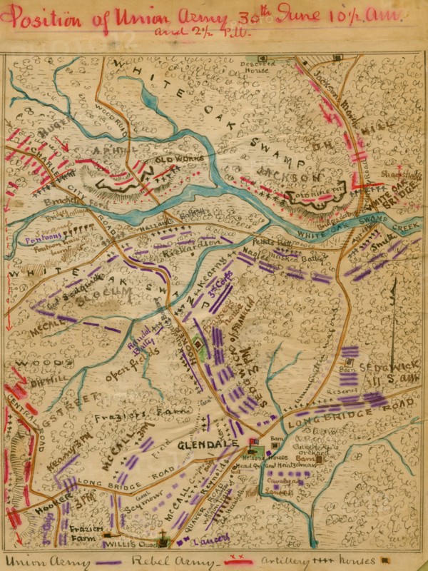 Battle of Frazier's Farm to Glendale or the Battle of White Oak Swamp 1862