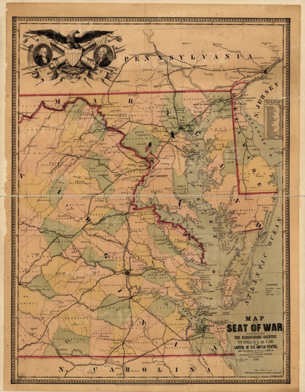 Seat of War - 1861 1861