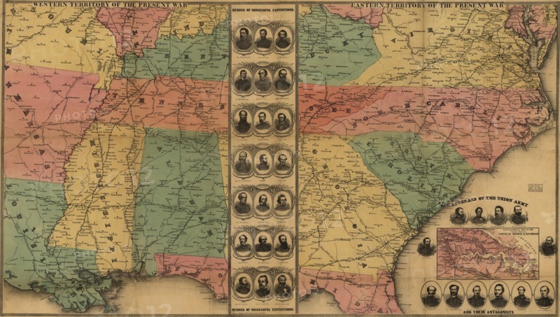 Western Territory in the War Between the States - 1861 1861