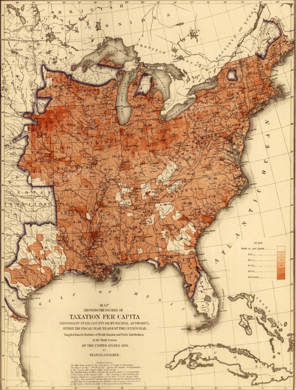 Taxation per capita - 1870 1870