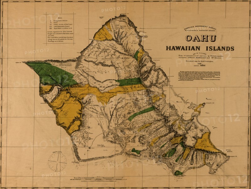 Oahu, Hawaiian Islands - 1881 1881