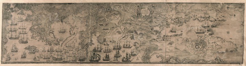Cape Breton, Nova Scotia - War of the Austrian Succession 1758