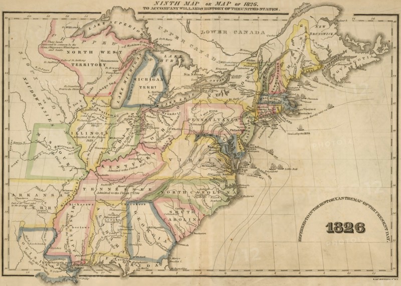 Willard's History of the United States - 1826 1826