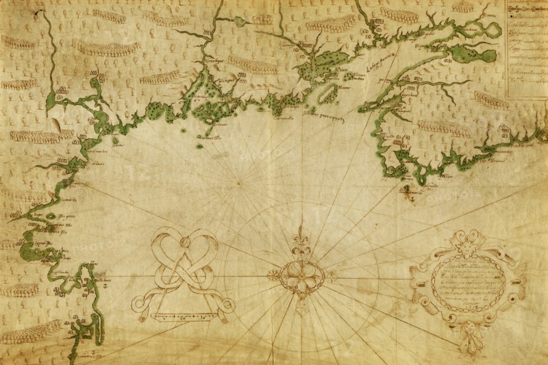 New France by Champlain 1607