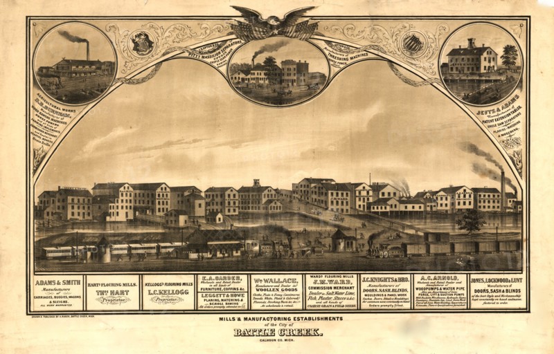 Battle Creek, Michigan - 1869 1869