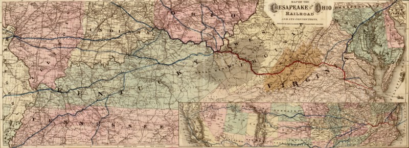 Chesapeake and Ohio Railroad - 1873 1873