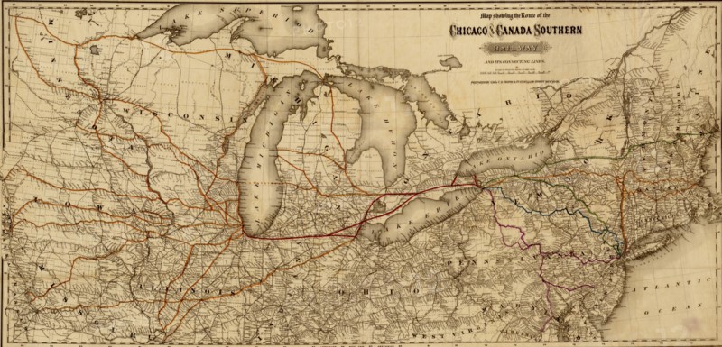 Chicago and Canada Southern Railway  - 1872
