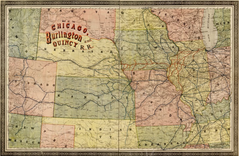 Chicago, Burlington & Quincy - 1881 1881
