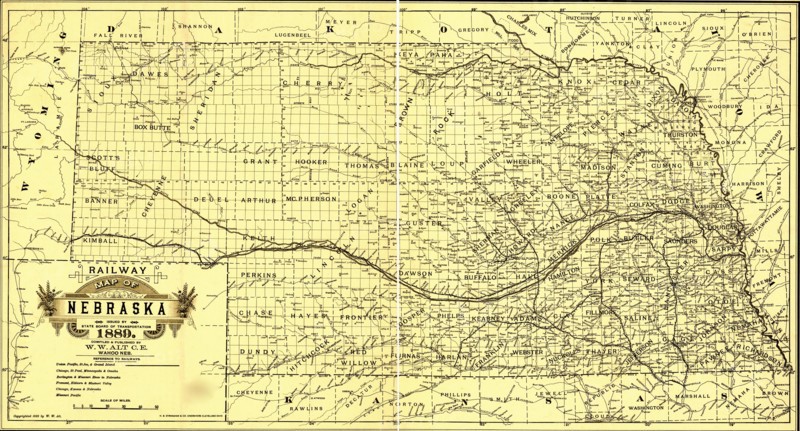 Nebraska - 1889 1889