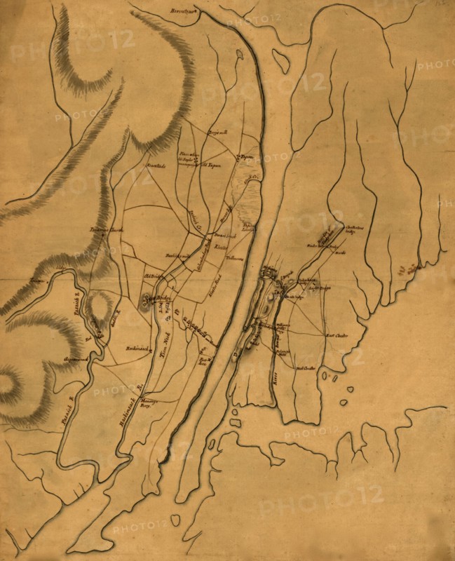 British in the vicinity of Fort Lee, New Jersey1776