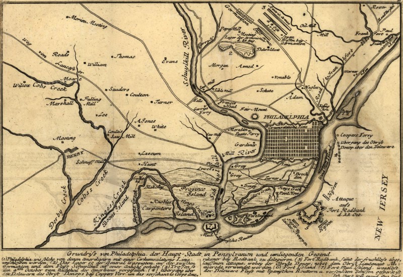 Philadelphia in the War - 1777