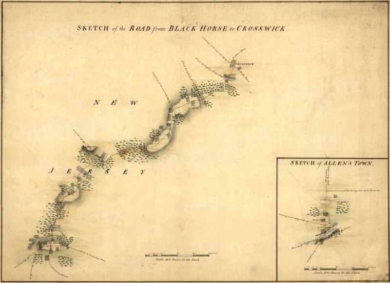 Crosswicks, New Jersey - 1778