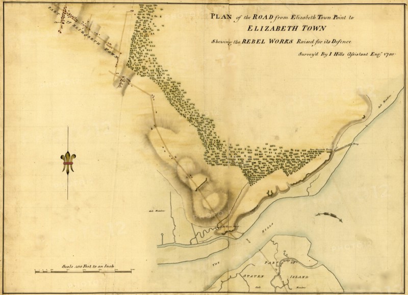 Elizabeth, New Jersey - 1780 1780