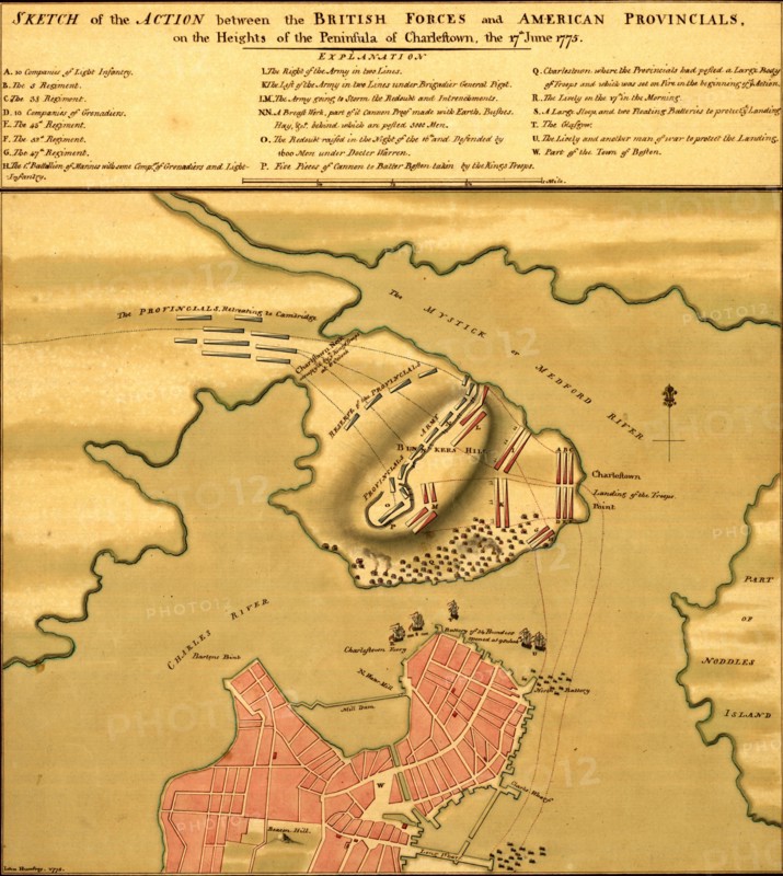 Battle of Bunker Hill - 1775 1775