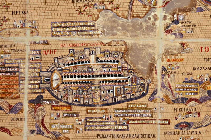 Antique Map of Jerusalem