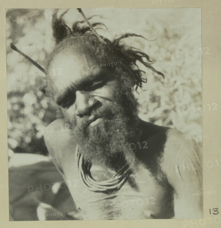 Portrait of aboriginal man