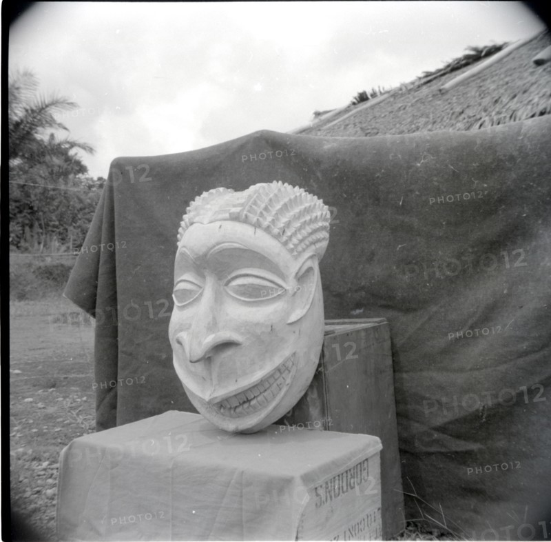 Bangwa mask, 3/4 face