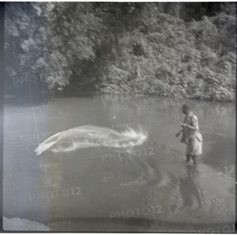 Casting net, fishing