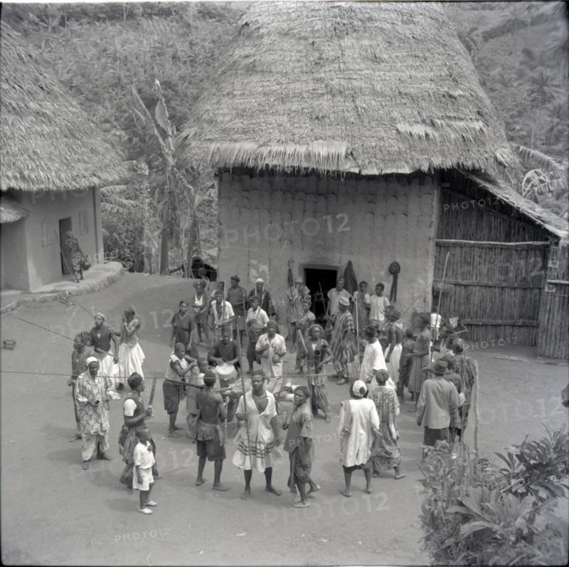 General view of dance - looking down