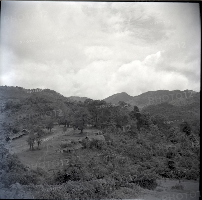 Market place and hills