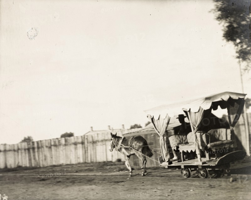 Mule trolley at Shan-hai Kwan