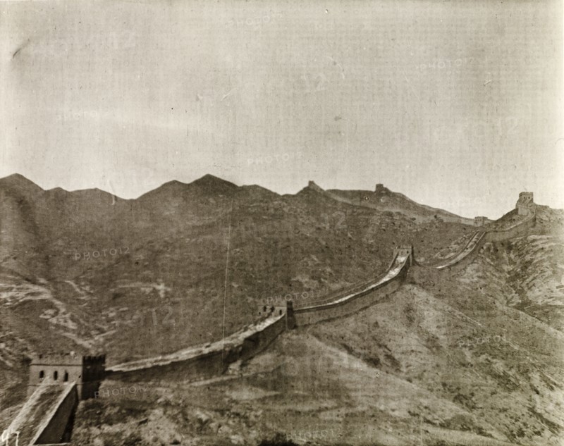 The Great Wall of China at Nankou Pass