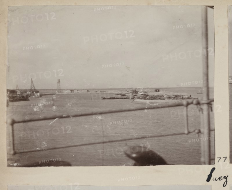 Suez, from the deck of a ship