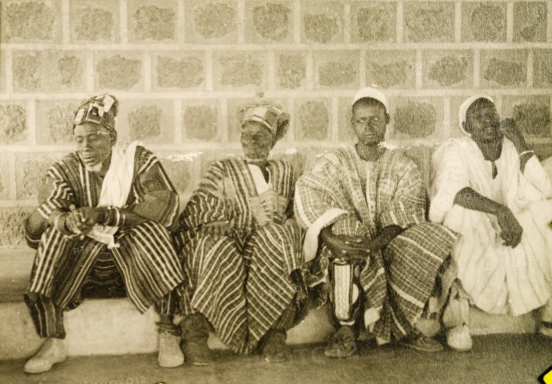Ghanaian chiefs at a conclave