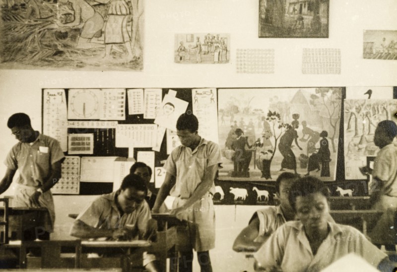 Art class at a teacher training college