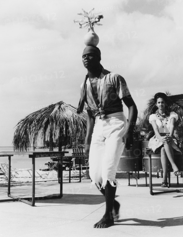 A limbo dancer in Grenada