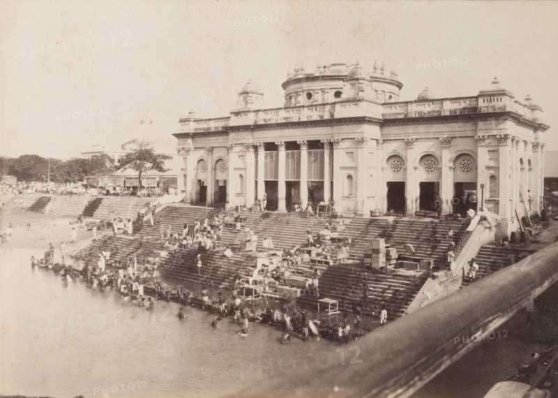 Bathing ghat on the Hooghly River